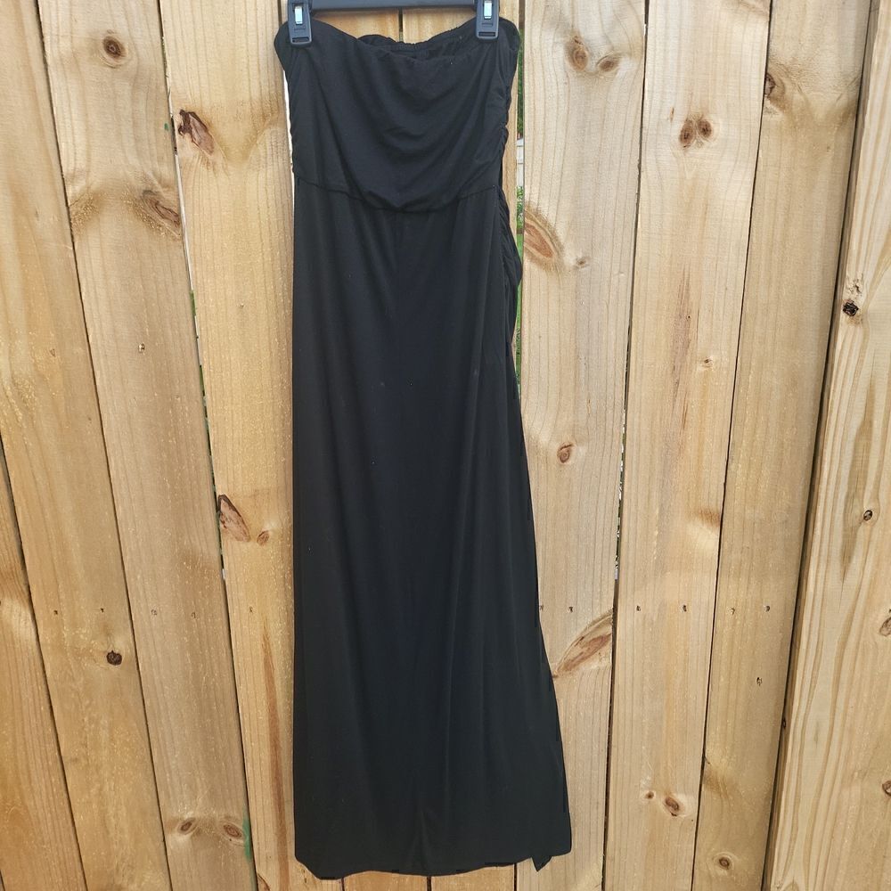Maxi dress, black - Picture 3 of 3